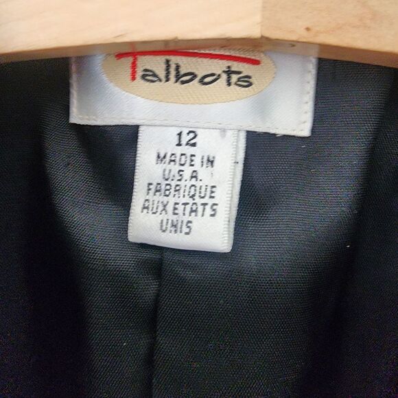 Talbots Plaid Tartan Red and Black Women's Jacket - Picture 3 of 11